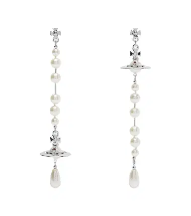 Vivienne Westwood Orb embellished drop earrings | Thumbnail 1 Vivienne Westwood Orb embellished drop earrings | Thumbnail 1