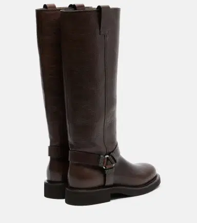 Brunello Cucinelli Monili leather knee-high boots | Thumbnail 4 Brunello Cucinelli Monili leather knee-high boots | Thumbnail 4