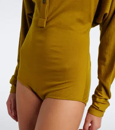 Mugler Wool-blend bodysuit | Thumbnail 3 Mugler Wool-blend bodysuit | Thumbnail 3