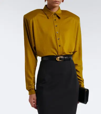 Mugler Wool-blend bodysuit | Thumbnail 4 Mugler Wool-blend bodysuit | Thumbnail 4