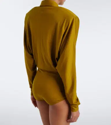 Mugler Wool-blend bodysuit | Thumbnail 6 Mugler Wool-blend bodysuit | Thumbnail 6