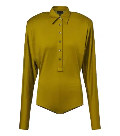 Mugler Wool-blend bodysuit | Thumbnail 1 Mugler Wool-blend bodysuit | Thumbnail 1
