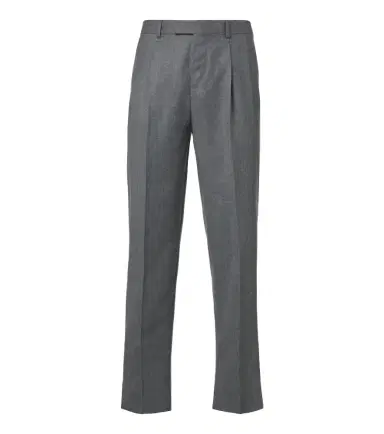 Zegna Wool flannel straight pants | Thumbnail 1 Zegna Wool flannel straight pants | Thumbnail 1