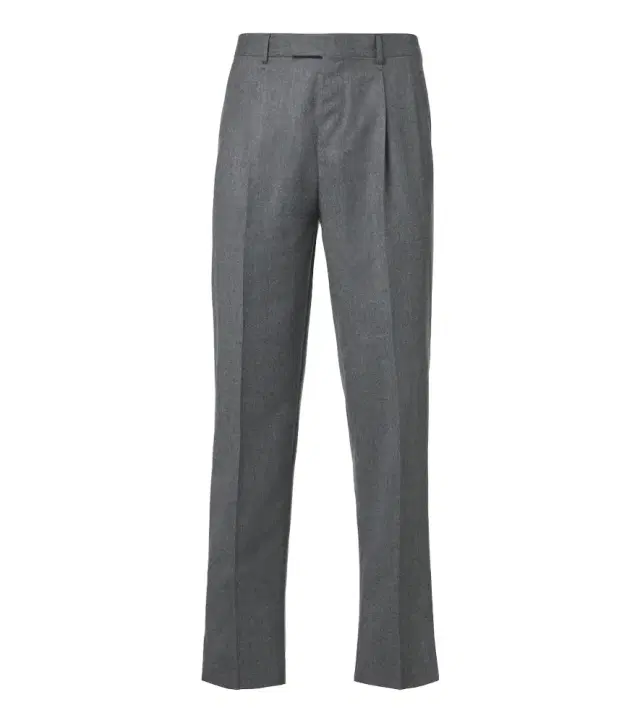 Wool flannel straight pants Wool flannel straight pants