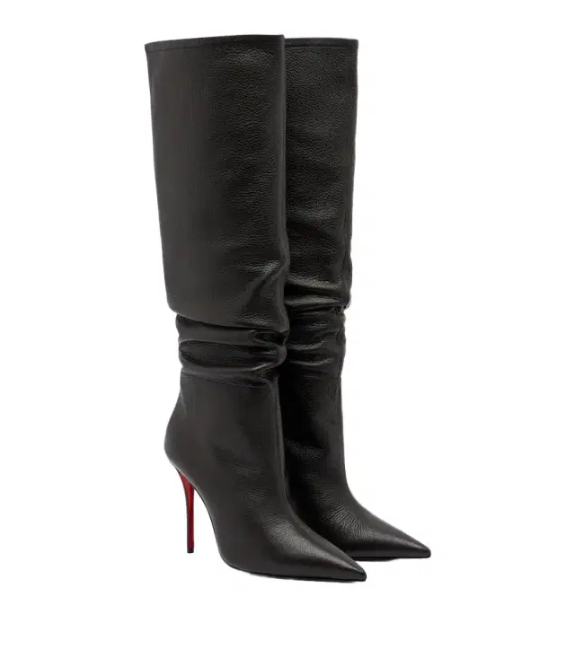 Zependris leather knee-high boots Zependris leather knee-high boots
