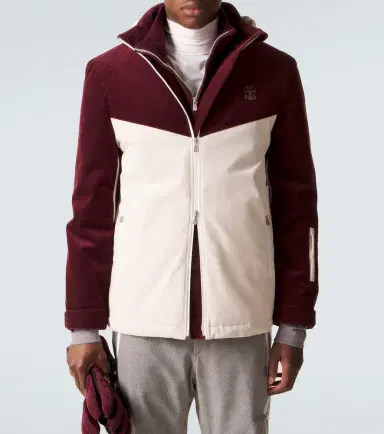 Brunello Cucinelli Hooded cotton corduroy ski jacket | Thumbnail 5 Brunello Cucinelli Hooded cotton corduroy ski jacket | Thumbnail 5