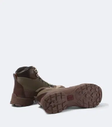 Brunello Cucinelli Leather-trimmed hiking boots | Thumbnail 3 Brunello Cucinelli Leather-trimmed hiking boots | Thumbnail 3