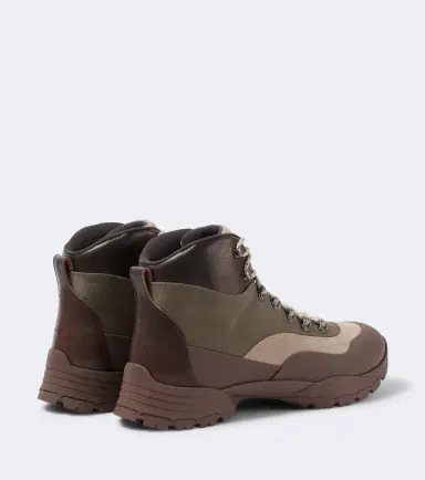 Brunello Cucinelli Leather-trimmed hiking boots | Thumbnail 5 Brunello Cucinelli Leather-trimmed hiking boots | Thumbnail 5