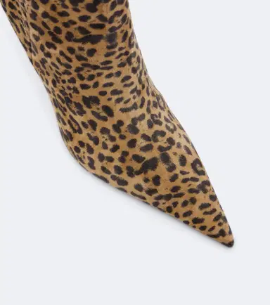 Amina Muaddi Barbara leopard-print suede ankle boots | Thumbnail 3 Amina Muaddi Barbara leopard-print suede ankle boots | Thumbnail 3