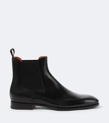 Santoni Leather Chelsea boots | Thumbnail 3 Santoni Leather Chelsea boots | Thumbnail 3