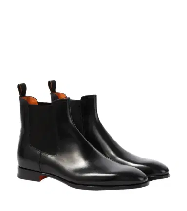 Santoni Leather Chelsea boots | Thumbnail 1 Santoni Leather Chelsea boots | Thumbnail 1