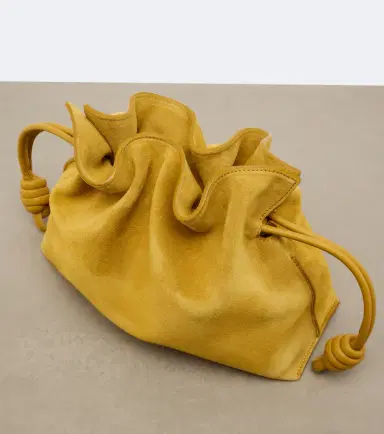 Loewe Flamenco Medium suede clutch | Thumbnail 2 Loewe Flamenco Medium suede clutch | Thumbnail 2