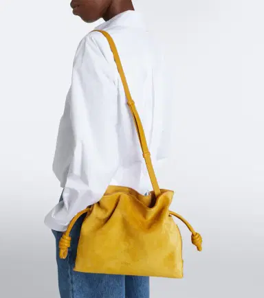 Loewe Flamenco Medium suede clutch | Thumbnail 6 Loewe Flamenco Medium suede clutch | Thumbnail 6