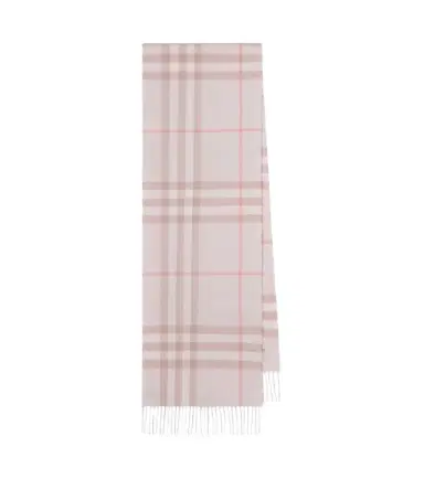 Burberry Check cashmere scarf | Thumbnail 1 Burberry Check cashmere scarf | Thumbnail 1