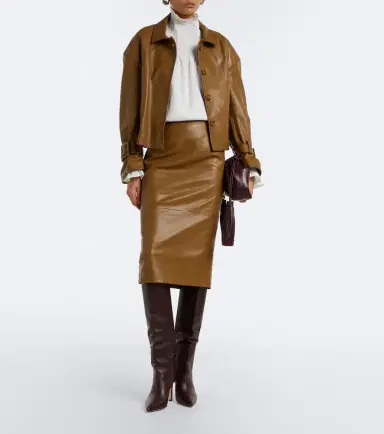 Dorothee Schumacher Sleek Statement leather pencil skirt | Thumbnail 6 Dorothee Schumacher Sleek Statement leather pencil skirt | Thumbnail 6