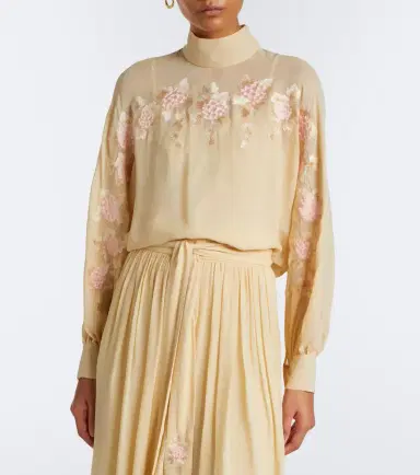 Zimmermann Valiant embroidered blouse | Thumbnail 3 Zimmermann Valiant embroidered blouse | Thumbnail 3