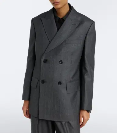 Junya Watanabe Double-breasted wool blazer | Thumbnail 6 Junya Watanabe Double-breasted wool blazer | Thumbnail 6