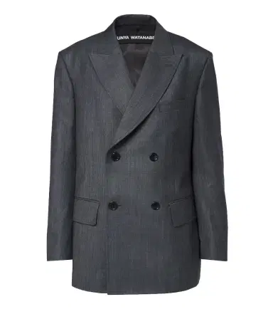 Junya Watanabe Double-breasted wool blazer | Thumbnail 1 Junya Watanabe Double-breasted wool blazer | Thumbnail 1