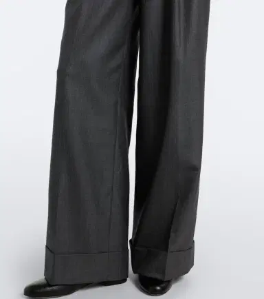 Junya Watanabe Pleated wool wide-leg pants | Thumbnail 2 Junya Watanabe Pleated wool wide-leg pants | Thumbnail 2