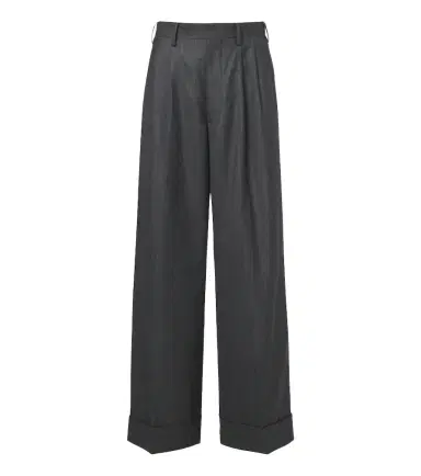 Junya Watanabe Pleated wool wide-leg pants | Thumbnail 1 Junya Watanabe Pleated wool wide-leg pants | Thumbnail 1