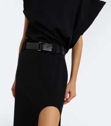 Junya Watanabe Asymmetric wool maxi dress | Thumbnail 3 Junya Watanabe Asymmetric wool maxi dress | Thumbnail 3