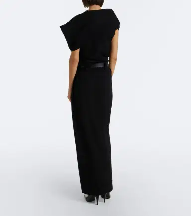 Junya Watanabe Asymmetric wool maxi dress | Thumbnail 5 Junya Watanabe Asymmetric wool maxi dress | Thumbnail 5