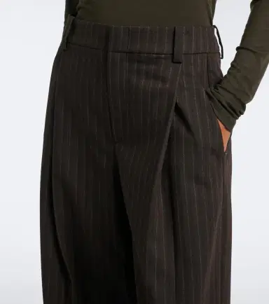 Vince Pinstripe wide-leg pants | Thumbnail 5 Vince Pinstripe wide-leg pants | Thumbnail 5