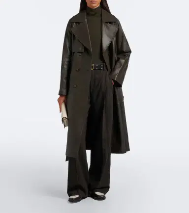 Vince Pinstripe wide-leg pants | Thumbnail 6 Vince Pinstripe wide-leg pants | Thumbnail 6