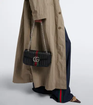 Gucci GG Marmont Small leather shoulder bag | Thumbnail 5 Gucci GG Marmont Small leather shoulder bag | Thumbnail 5
