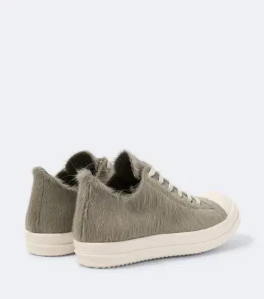 Rick Owens Low Sneaks calf hair sneakers | Thumbnail 6 Rick Owens Low Sneaks calf hair sneakers | Thumbnail 6