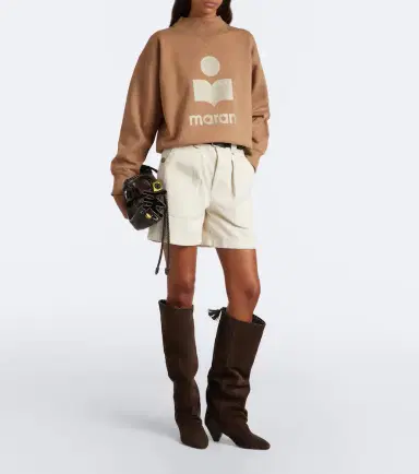 Marant Étoile Moby cotton-blend sweatshirt | Thumbnail 5 Marant Étoile Moby cotton-blend sweatshirt | Thumbnail 5