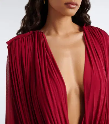 Christopher Esber Ripple draped jersey top | Thumbnail 4 Christopher Esber Ripple draped jersey top | Thumbnail 4