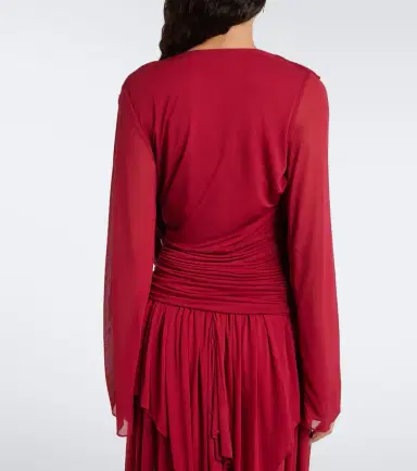 Christopher Esber Ripple draped jersey top | Thumbnail 5 Christopher Esber Ripple draped jersey top | Thumbnail 5