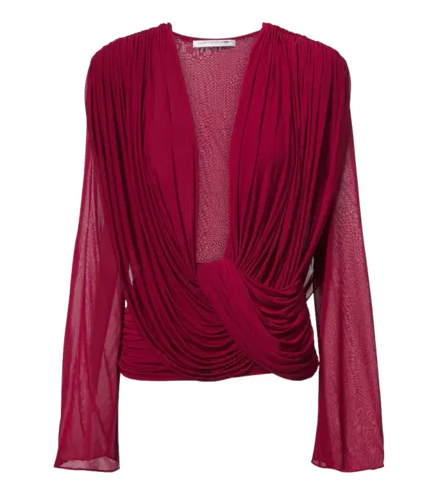Ripple draped jersey top Ripple draped jersey top