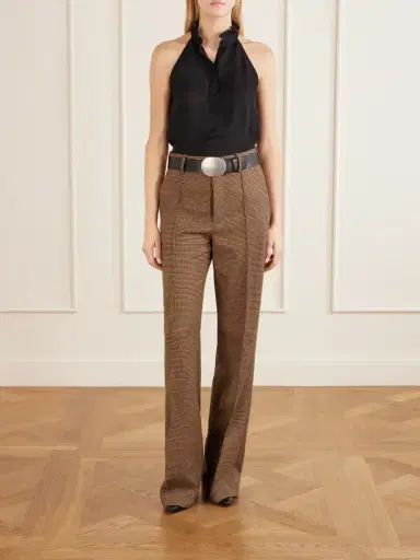 Nili Lotan Daniella Halter Silk-georgette Blouse | Thumbnail 2 Nili Lotan Daniella Halter Silk-georgette Blouse | Thumbnail 2