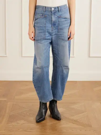 Nili Lotan Shon Boyfriend Tapered Jeans | Thumbnail 3 Nili Lotan Shon Boyfriend Tapered Jeans | Thumbnail 3