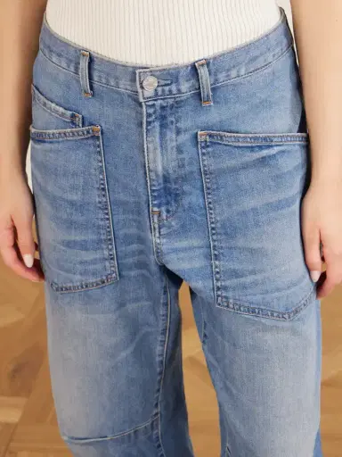 Nili Lotan Shon Boyfriend Tapered Jeans | Thumbnail 5 Nili Lotan Shon Boyfriend Tapered Jeans | Thumbnail 5