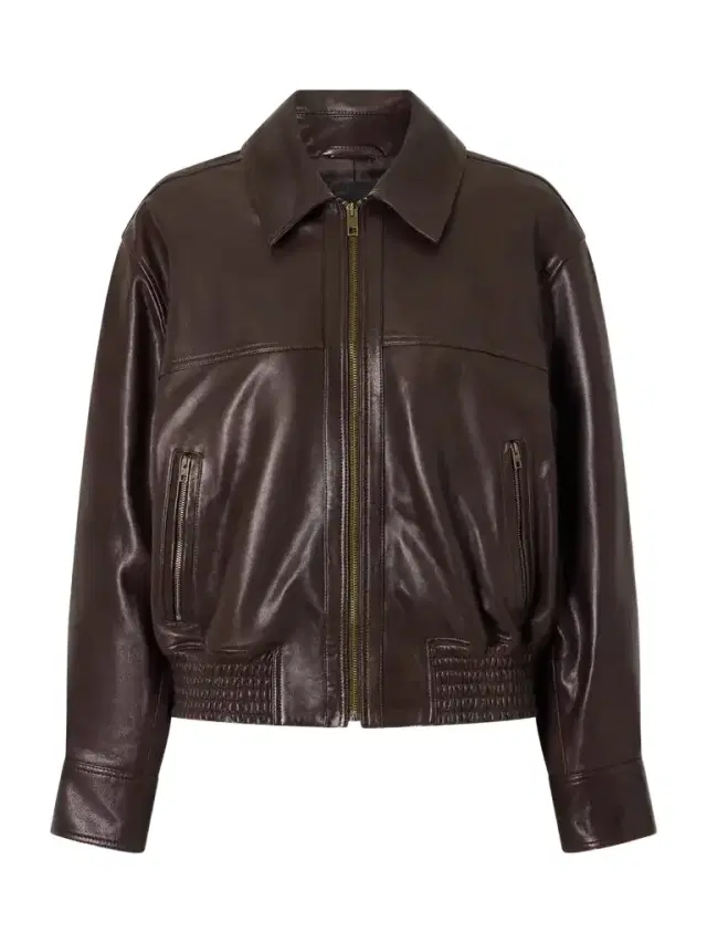 Aime Leather Bomber Jacket Aime Leather Bomber Jacket