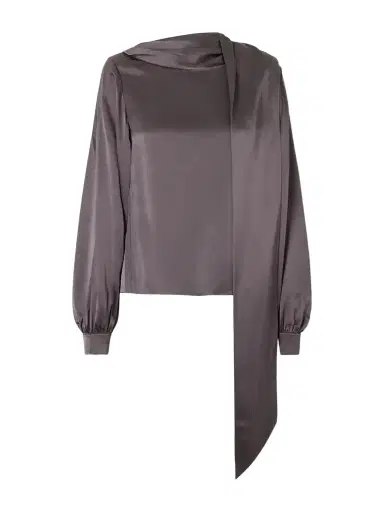 Acne Studios Silk-satin Blouse | Thumbnail 1 Acne Studios Silk-satin Blouse | Thumbnail 1