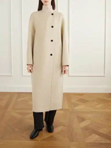 RÓHE Layered Fringed Wool And Alpaca-blend Coat | Thumbnail 3 RÓHE Layered Fringed Wool And Alpaca-blend Coat | Thumbnail 3