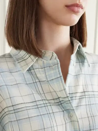 RÓHE Checked Cotton-flannel Shirt | Thumbnail 4 RÓHE Checked Cotton-flannel Shirt | Thumbnail 4