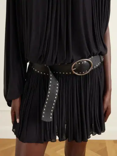 Christopher Esber Bayamo Belted One-shoulder Mesh Mini Dress | Thumbnail 4 Christopher Esber Bayamo Belted One-shoulder Mesh Mini Dress | Thumbnail 4