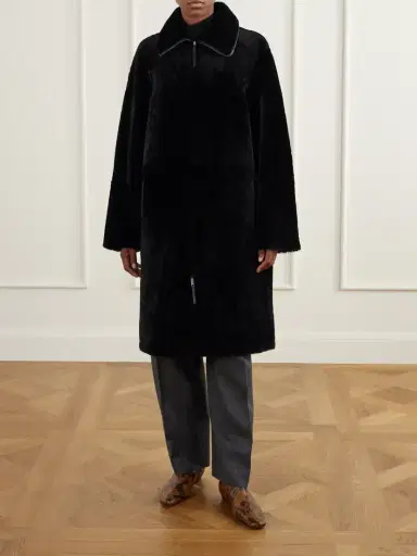 Joseph Caspian Shearling Coat | Thumbnail 3 Joseph Caspian Shearling Coat | Thumbnail 3