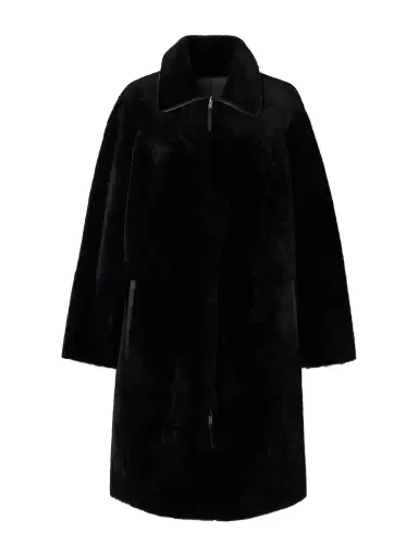 Joseph Caspian Shearling Coat | Thumbnail 1 Joseph Caspian Shearling Coat | Thumbnail 1