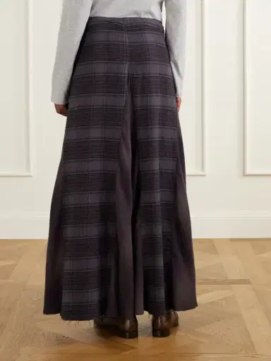 Our Legacy Rebel Checked Cotton-flannel Maxi Skirt | Thumbnail 4 Our Legacy Rebel Checked Cotton-flannel Maxi Skirt | Thumbnail 4