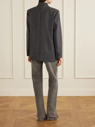 Nili Lotan Leston Checked Wool-blend Blazer | Thumbnail 4 Nili Lotan Leston Checked Wool-blend Blazer | Thumbnail 4