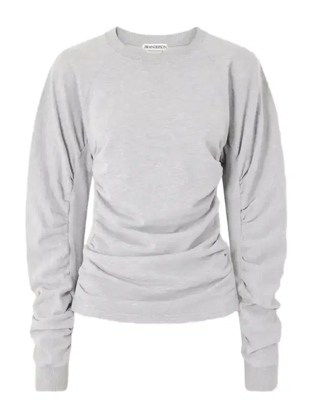 Ruched Sleeve Cotton-jersey Sweatshirt Ruched Sleeve Cotton-jersey Sweatshirt