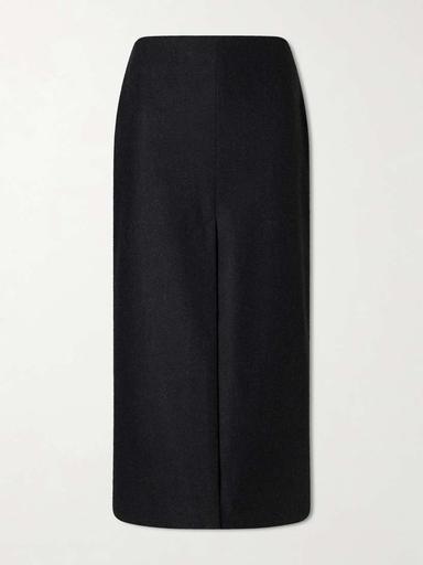 Nili Lotan Mariha Wool Midi Skirt | Thumbnail 1 Nili Lotan Mariha Wool Midi Skirt | Thumbnail 1