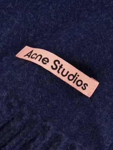 Acne Studios Fringed Wool Scarf | Thumbnail 4 Acne Studios Fringed Wool Scarf | Thumbnail 4