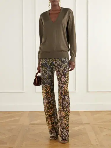 Dries Van Noten Merino Wool Sweater | Thumbnail 2 Dries Van Noten Merino Wool Sweater | Thumbnail 2